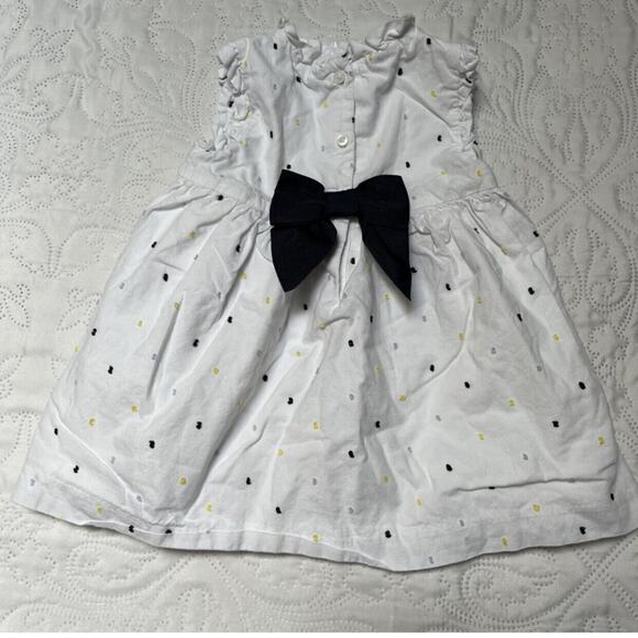 Janie And Jack Swiss Dot Dress Size 18m - Picture 3 of 6